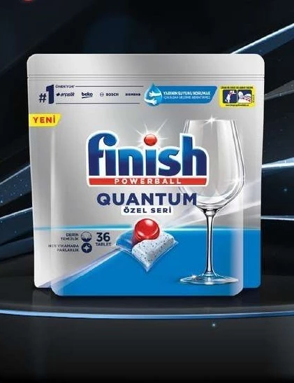 Finish Quantum Bulaşık Makinesi Tableti 36'lı