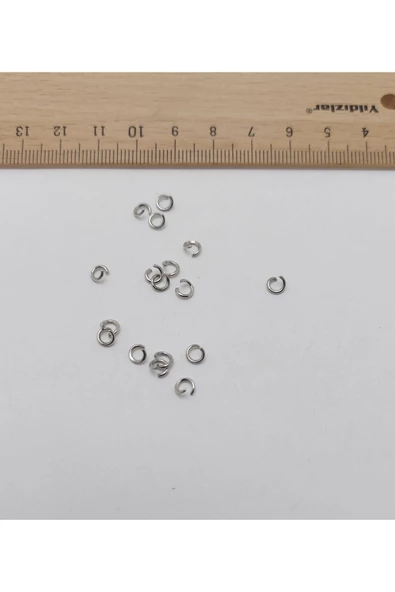 Epoksi Doğaltaş Tesbih Püskül Seti .10 Adet Tesbih Yapımı Metal Imame Üçgen Boncuk Arası Düğümlük - 6