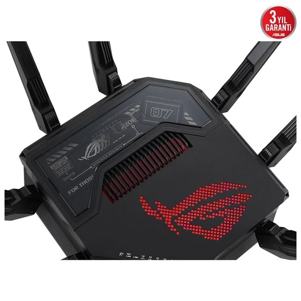 ASUS Rog Capture GT-BE98 BE25000 Aı Mesh Aır Protectıon Wıfı-7 Vpn Router - 6