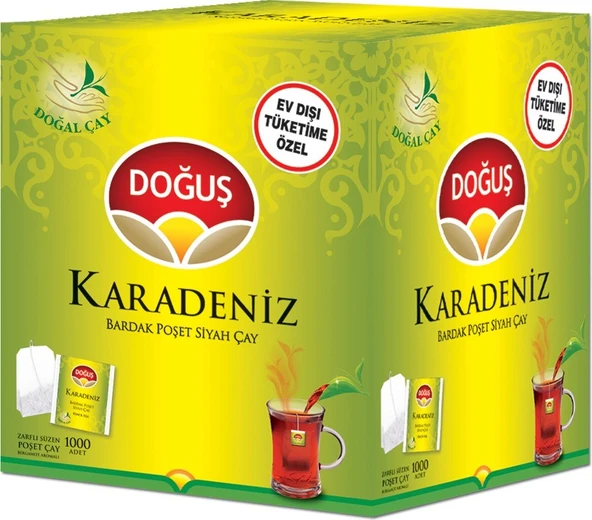 Doğuş Karadeniz Süzen Poşet Çay 1000x2 gr