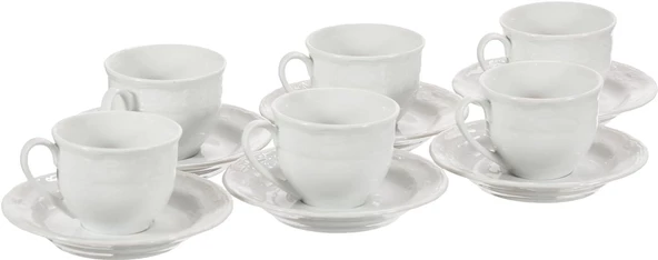 Kütahya Porselen Lalezar 12 Parça 6 Kişilik Çay Takımı LL12CT00- 13KP - 5