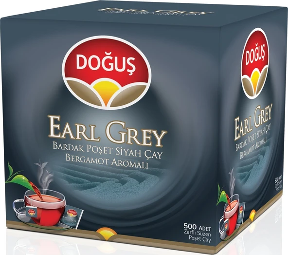 Doğuş Earl Grey 2 gr 500'lü Bardak Poşet Çay