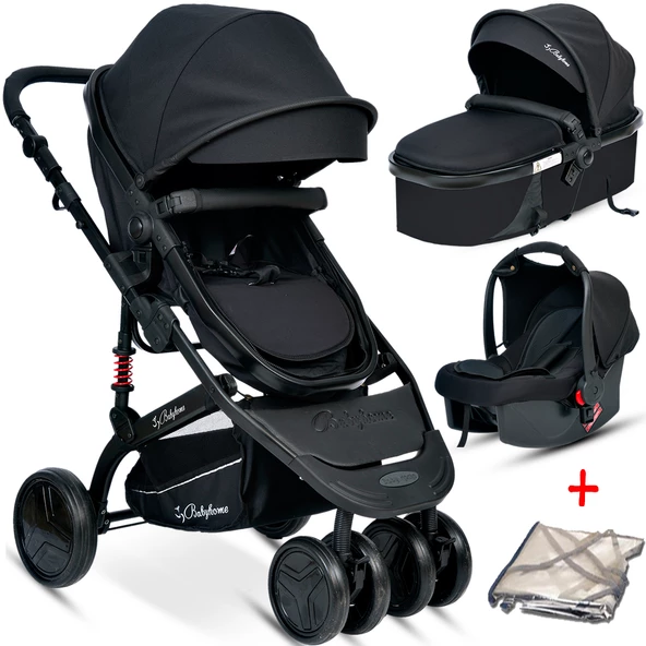 Baby Home Bh-945 Paris Amortisörlü Travel Sistem Bebek Arabası - 2