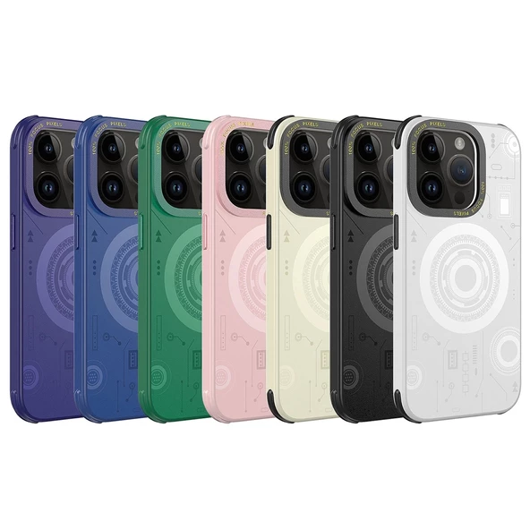 Apple iPhone 14 Pro Kılıf Redclick Wireless Şarj Özellikli Desenli Hot Kapak - Resim 2