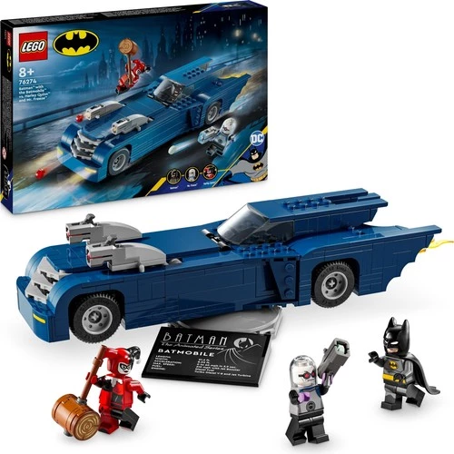 LEGO DC Batmobile 76274  ile Batman, Harley Quinn ve Mr. Freeze’e Karşı (435 Parça)