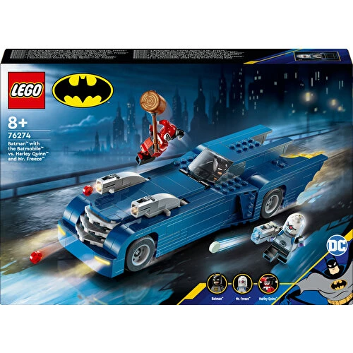 LEGO DC Batmobile 76274  ile Batman, Harley Quinn ve Mr. Freeze’e Karşı (435 Parça) - 4