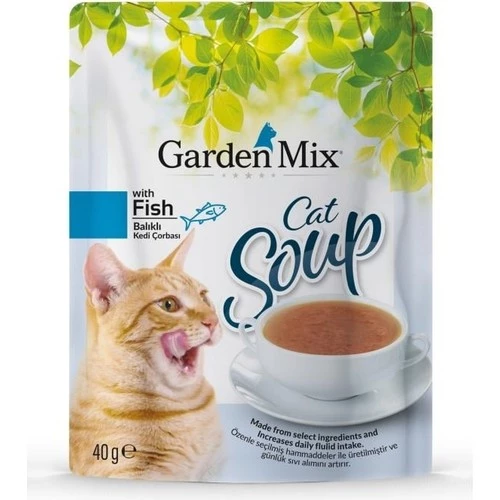 Gardenmix Ton Balıklı Kedi Çorbası 40gr Skt: 04/2027 ürün görseli