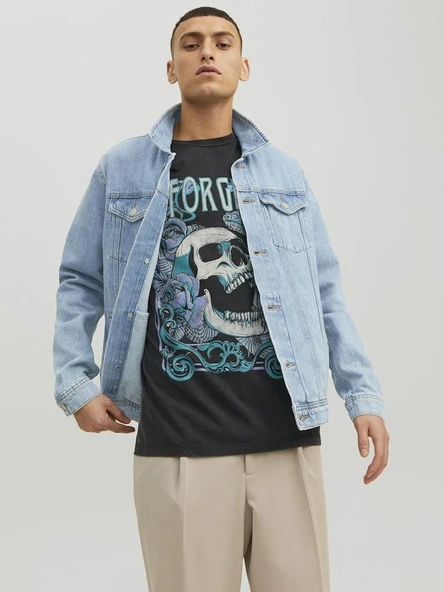 Jack Jones Erkek Jean Ceket 12223612 - 2