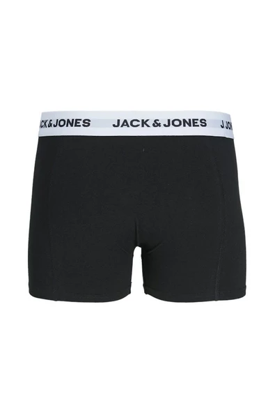 Jack Jones Basıc Whıte Wb 3 Lü Paket Erkek Boxer 12213629 - 5