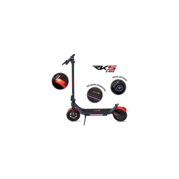 Perlotus A6 Pro Redbull Rks Led Farlı Elektrikli Scooter