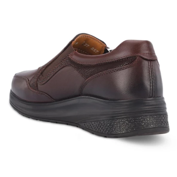 FORELLİ MELDA ORTOPEDİK DERİ GÜNLÜK KADIN AYAKKABI - 10