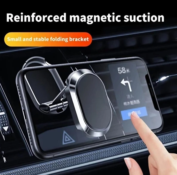 Ayarlanabilir Araç Ve Masa Üstü Telefon Tutucu Siyah - 2