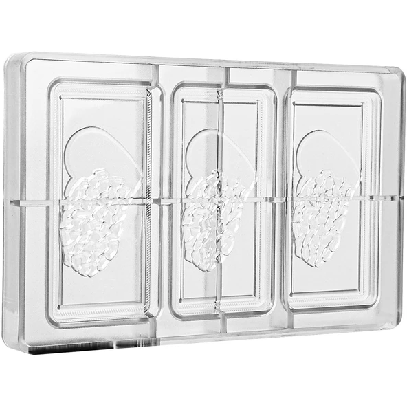 Polikarbon Tablet Çikolata Kalıbı | Cm-3849 - Resim 4