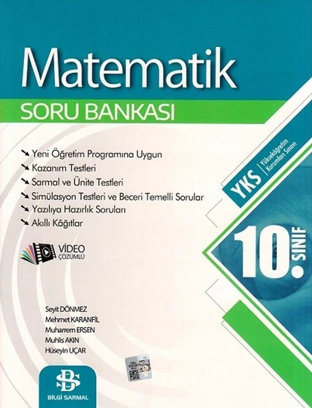 10. Sınıf Matematik Soru Bankası Bilgi Sarmal Yayınları