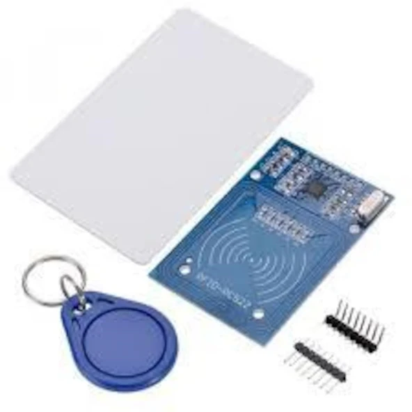 Arduino RC522 Rfıd Nfc Kiti R522 Rfıd Nfc Modülü Kart ve Anahtarlık Kiti 1356 Mhz - 2