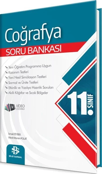 11. Sınıf Coğrafya Soru Bankası Bilgi Sarmal Yayınları - 1