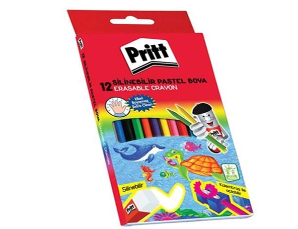 Pritt Mum Boya Silinebilir 12Li