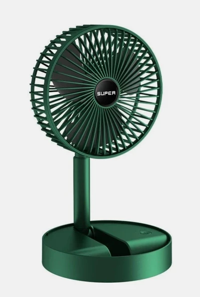 F-06 Taşınabilir Şarjlı Fan 3 Kademeli Vantilatör Klima Soğutucu Fan - 7