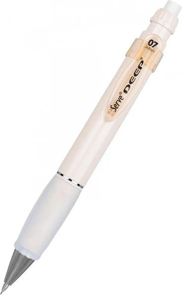 Serve Deep Natural Colors 0.7mm Mekanik Kurşun Kalem - Fildişi