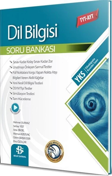TYT AYT Dil Bilgisi Soru Bankası Bilgi Sarmal Yayınları