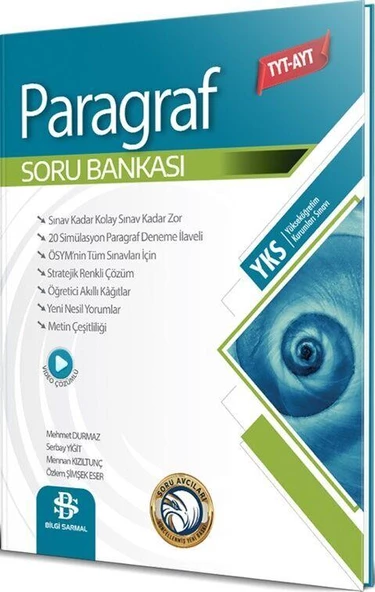 TYT AYT Paragraf Soru Bankası Bilgi Sarmal Yayınları