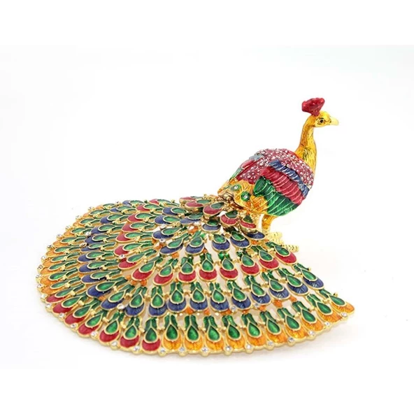 Taşlı Tavuskuşu Biblo ürün görseli 1