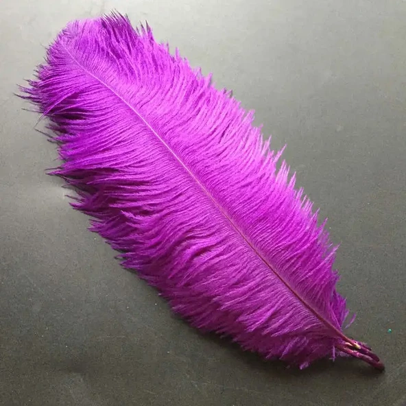400 PCS DECOR VIP PURPLE BIRD FEATHER 400 ADET MOR KUŞ TÜYÜ MOR ŞEFFAF BALON TÜYÜ MOR SÜSLEME TÜYÜ ürün görseli