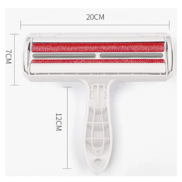 Petinka Kedi Köpek Kulak Modelli Hazneli Halı Yatak Kıl Toz Tüy Toplayıcı Temizleyici - 11