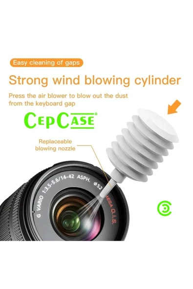CEPCASE    Temizlik Kiti Cleaning Airpods Kulaklık Tablet Telefon Tv Pc Araba Laptop Macbook Klavye 20 İn 1 Kit - 7