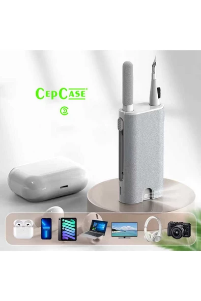 CEPCASE    Temizlik Kiti Cleaning Sıvı Püskürtmeli Kulaklık Temizleme Aparatı Tüm Modeller Ile Uyumlu