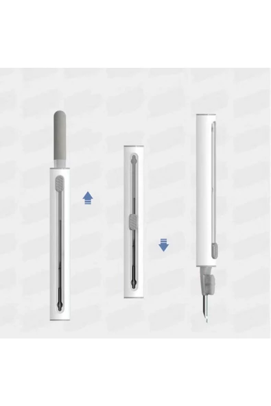 CEPCASE    Temizlik Kiti Cleaning Pen 2 Yönlü Kulaklık Temizleme Aparatı Tüm Modeller Ile - 7