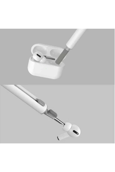 CEPCASE    Temizlik Kiti Cleaning Pen 2 Yönlü Kulaklık Temizleme Aparatı Tüm Modeller Ile - 3