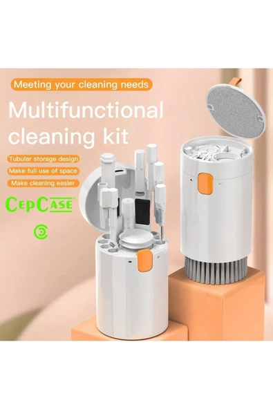 CEPCASE    Temizlik Kiti Cleaning Airpods Kulaklık Tablet Telefon Tv Pc Araba Laptop Macbook Klavye 20 İn 1 Kit