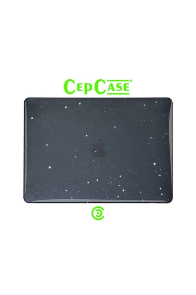 CEPCASE    Macbook Pro 16.2'' 2023 M2 Pro/max Kılıf A2780 Kristal Diamond Pırıltılı Şeffaf Kapak Tam Uyum - 7