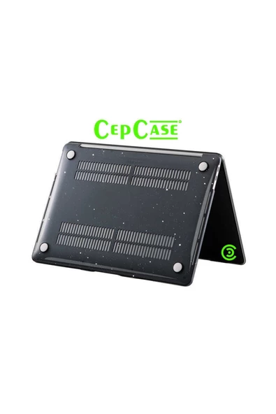 CEPCASE    Macbook Pro 16.2'' 2023 M2 Pro/max Kılıf A2780 Kristal Diamond Pırıltılı Şeffaf Kapak Tam Uyum - 6