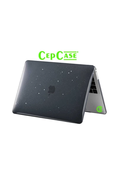 CEPCASE    Macbook Pro 16.2'' 2023 M2 Pro/max Kılıf A2780 Kristal Diamond Pırıltılı Şeffaf Kapak Tam Uyum - 5