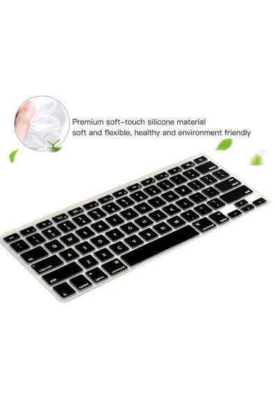 CEPCASE    Macbook 13.6' Air 2022 M2 A2681 Kılıf Diamond Pırıltı Şeffaf Kapak Ekran Koruma Klavye Koruma - 7