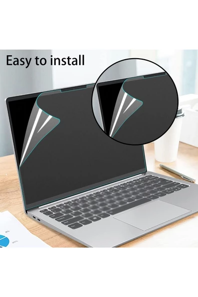 CEPCASE    Macbook 13.6' Air 2022 M2 A2681 Ekran Koruyucu 2 Adet Ince Kırılmaz Nano Cam Tam Uyum - 3