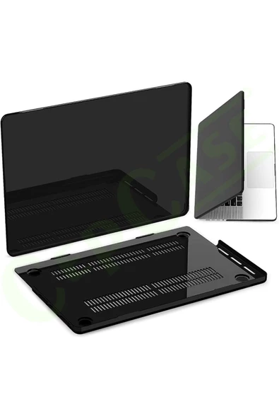 CEPCASE    Macbook Pro 13.3" 2020-2021 M1 Kılıf A2338/a1706/a1708/a1989 Kılıf Kristal Şeffaf Tasarm Kapak - 6