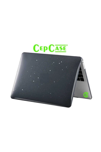 CEPCASE    Apple Macbook Air 13.3 M1 2021 Kılıf A1932/a2179/a2337 Hava Kanallı Diamond Pırıltılı Koruyucu Kapak - 2