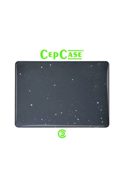 CEPCASE    Apple Macbook Air 13.3 M1 2021 Kılıf A1932/a2179/a2337 Hava Kanallı Diamond Pırıltılı Koruyucu Kapak - 3