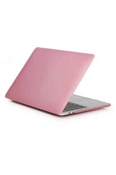CEPCASE    Macbook Pro 13.3' 2022 M2 A2686 Kılıf Hava Kanallı 360 Derece Mat Şeffaf Tasarım - 1