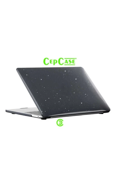 CEPCASE    Apple Macbook Air 13.3 M1 2021 Kılıf A1932/a2179/a2337 Hava Kanallı Diamond Pırıltılı Koruyucu Kapak - 4
