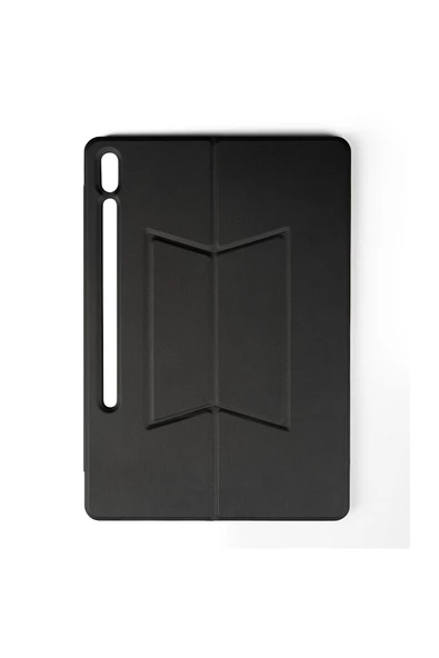 CEPCASE    Galaxy Tab S8 Ultra SM-X900 Kılıf Bluetooh Klavyeli Touch Pad Standlı Tablet Kılıfı Border Keyboard - 2