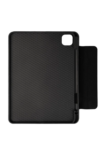 CEPCASE    iPad Pro 12.9 2022 M2 Uyumlu Bluetooh Klavyeli Touch Pad Standlı Tablet Kılıfı Border Keyboard - 4