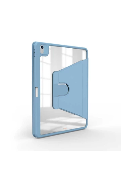 CEPCASE    Ipad 10. Nesil 2022 10.9" M2 Kılıf 360 Dönebilen Standlı Kalem Bölmeli Akıllı Kapak - 4