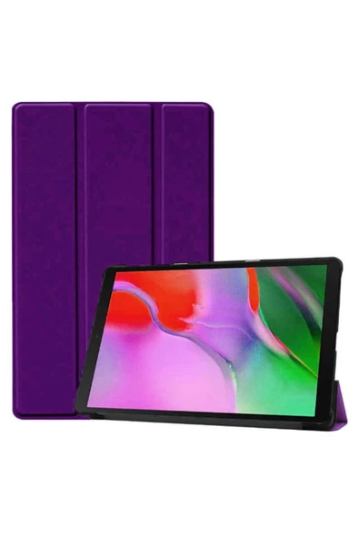 CEPCASE    Galaxy T720 Tab S5e Kılıf Smart Cover Katlanabilir Standlı Akıllı Kapak