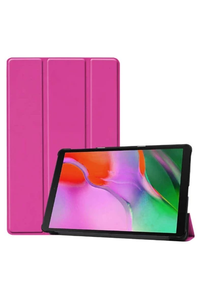 CEPCASE    Huawei T3 10 Inc Kılıf Smart Cover Katlanabilir Standlı Akıllı Kapak