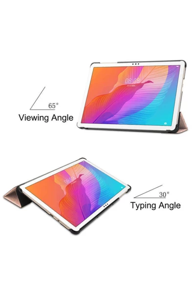 CEPCASE    Huawei Matepad T10 / T10s Kılıf Standlı Uyku Modlu Akıllı Tablet Kılıfı - 2