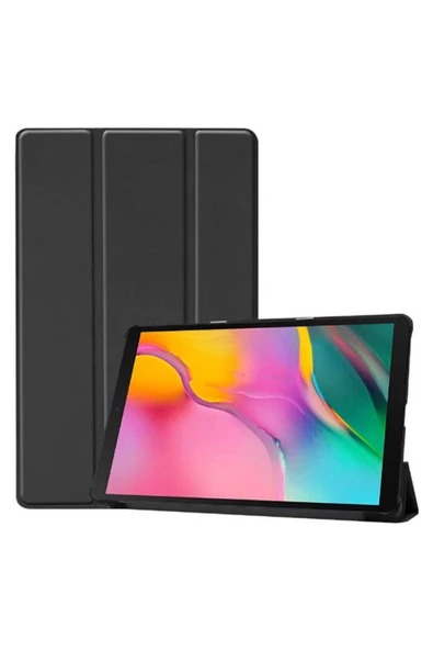 CEPCASE    Huawei Mediapad T3 10 Kılıf Standlı Kapaklı Uyku Modlu Smart Cover Kılıf
